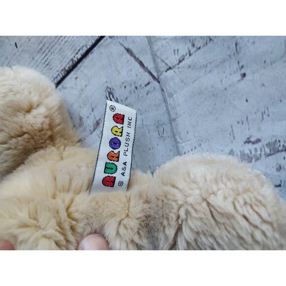 Aurora Flopsie Plush Golden Retrieve Labrador Dog 12inch Stuffed Animal Lab - Picture 7 of 9